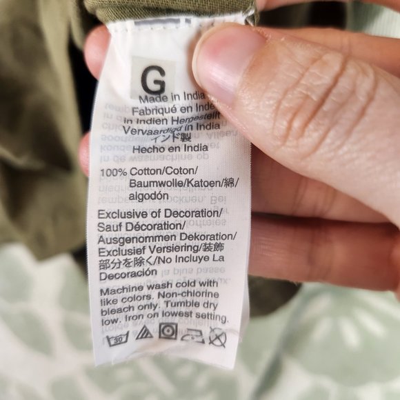 NWT J. Crew Puffed Sleeve Woven Lace Top Women's XS Olive Green‎ Cottagecore - Picture 7 of 10